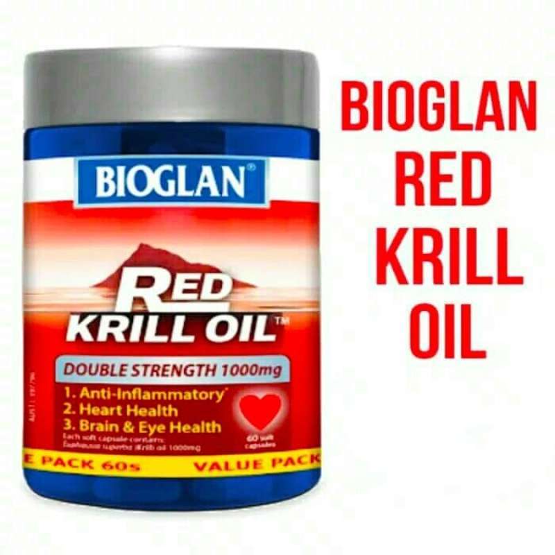 Jual Bioglan Red Krill Oil 1000mg 60 Capsules di Seller Kecup.id Store
