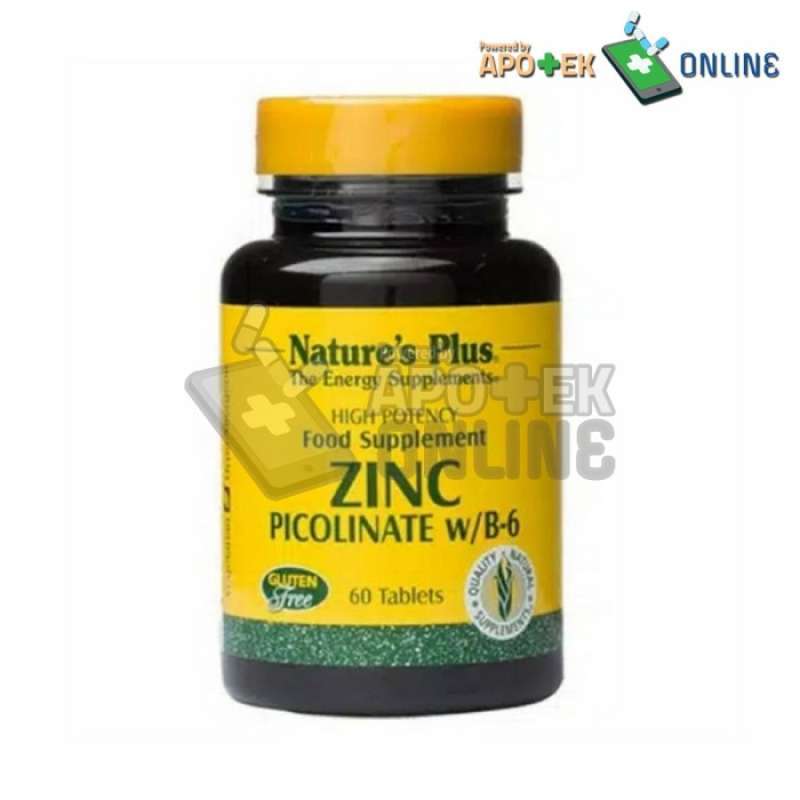 Promo NATURE PLUS ZINC PICOLINATE 60 TABLET Diskon 18 di Seller