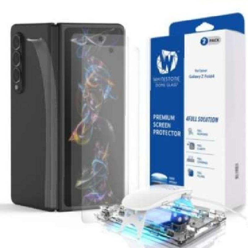Promo Whitestone Dome Samsung Galaxy Z Fold 4 Fold4 UV Tempered Glass