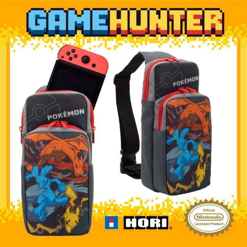 Jual Nintendo Switch HORI Adventure Pack Charizard, Lucario & Pikachu