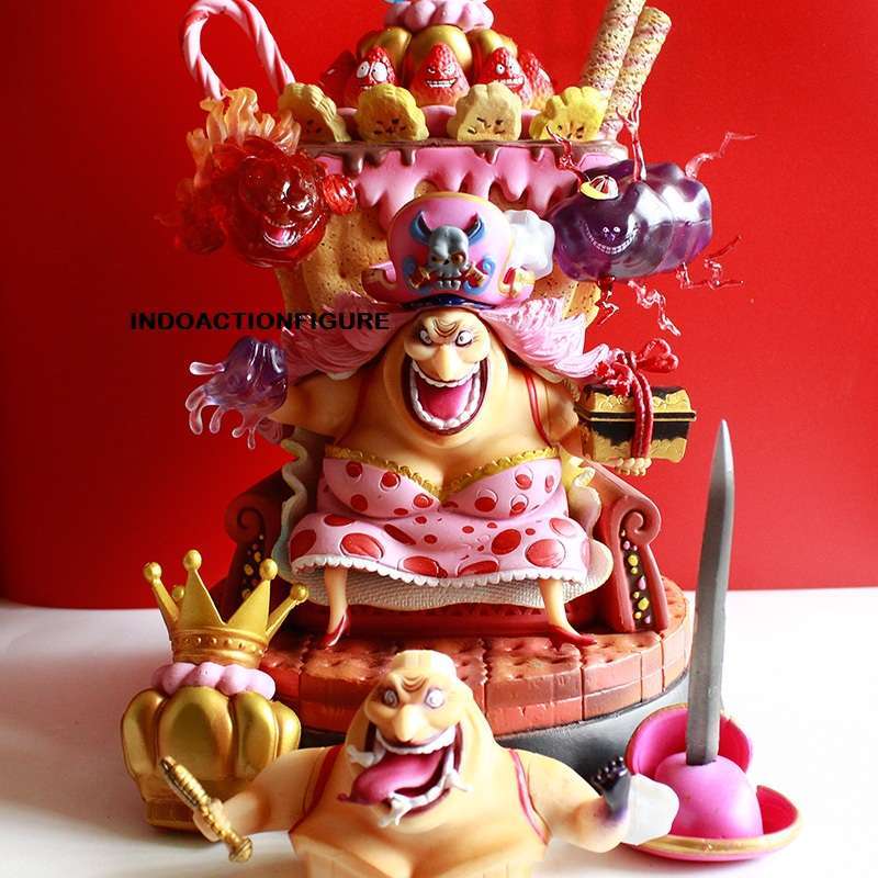 Jual Haocaitoys One Piece Big MOM pirates GK Charlotte LinLin Yonko