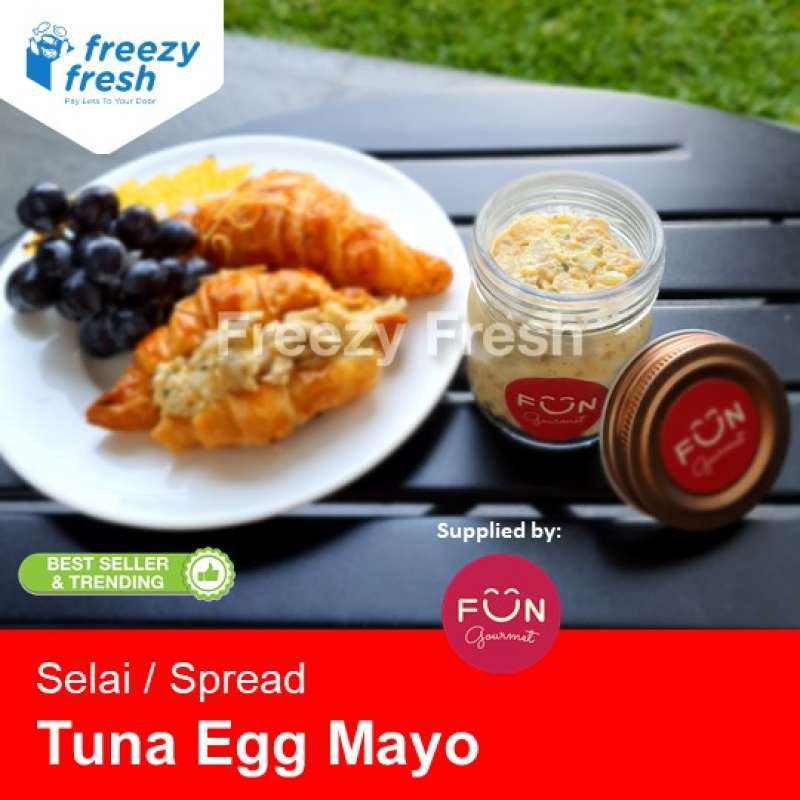 Jual Tuna Egg Mayo Spread Selai Tuna Egg Mayo Rte By Fun Gourmet Di
