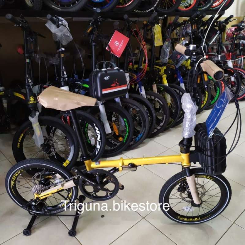 sepeda lipat frame chromoly
