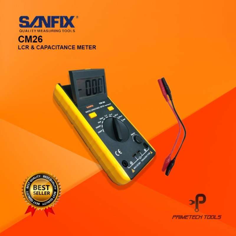 Jual Sanfix Cm26 Alat Ukur Kapasitor Multitester Lcr & Capacitance Meter Di Seller Primetech