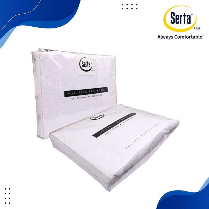 Promo Serta Waterproof Mattress Protector White 120 X 200 Diskon 61 di Seller Serta Marga