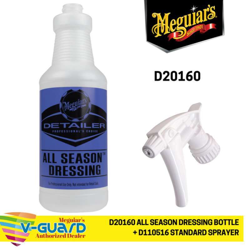 Promo Meguiars All Season Dressing D160 Dispenser Bottle 32oz, Botol