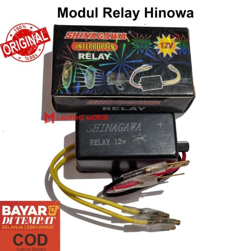 Promo Relay Klakson Motor Mobil 12V Hinowa Modul Suara Putus Putus