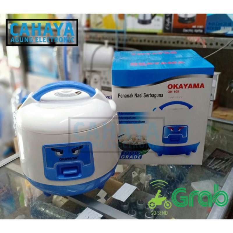 Promo Rice Cooker Okayama 1 L - 3 IN 1 - OK-105 - MAGIC COM - GOSEND ...