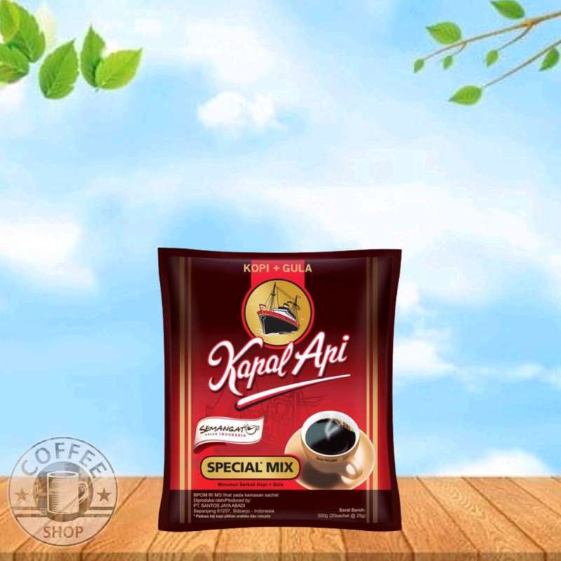 Promo Kopi Kapal Api Spesial Mix 10 Sachet Diskon 12% di Seller Kedai ...