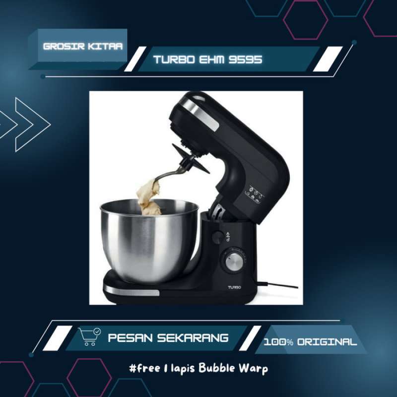Jual Turbo Mixer Grande Ehm 9595 / Stand Mixer Roti / Mixer Besar 5