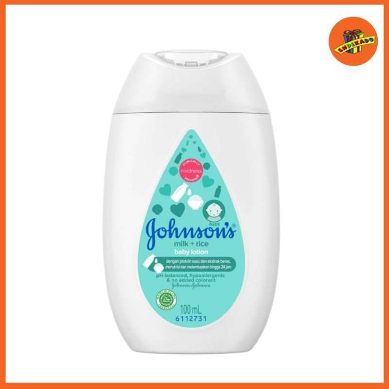 Jual Johnson's Milk + Rice Body Lotion di Seller Toko Endekado Makassar