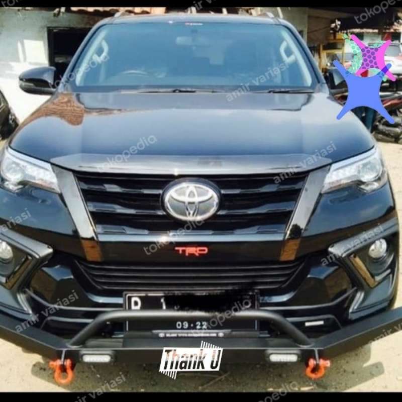 Jual Towing Tanduk Arb Besi Pengaman Bumper Depan All New Fortuner Vrz 