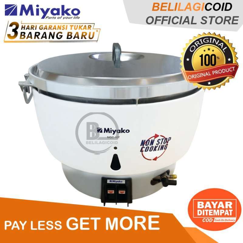 Jual Miyako Rice Cooker Gas MGC 10T 20L di Seller GARUDA STORE