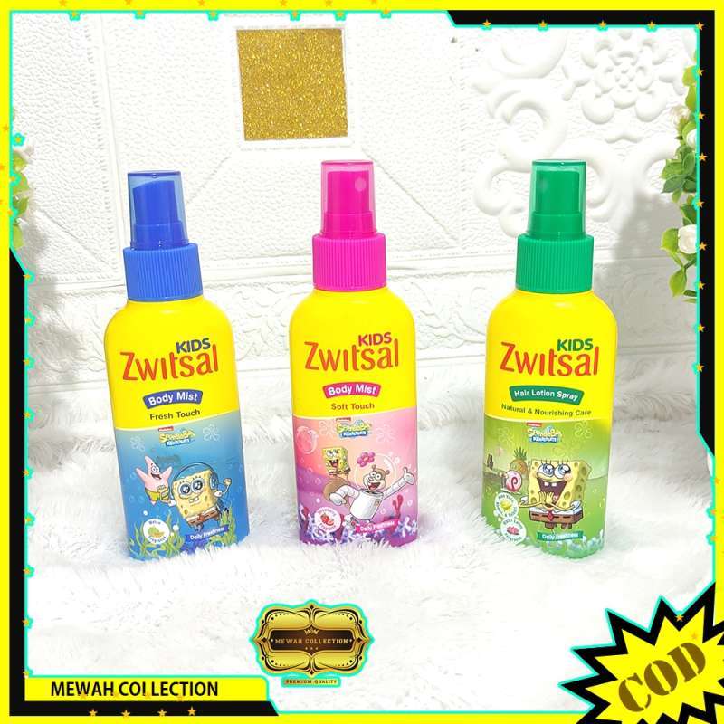 Jual Zwitsal Kids Hair Lotion Spray Natural And Nourisihing / Body Mist