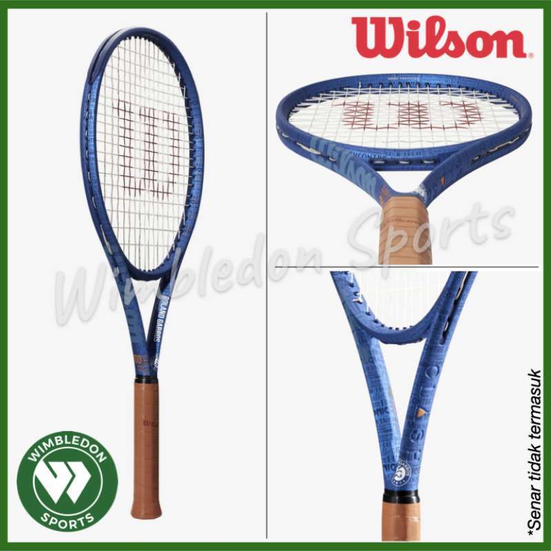 Jual Raket Tenis Wilson CLASH 100 Roland Garros / Raket Wilson CLASH ...
