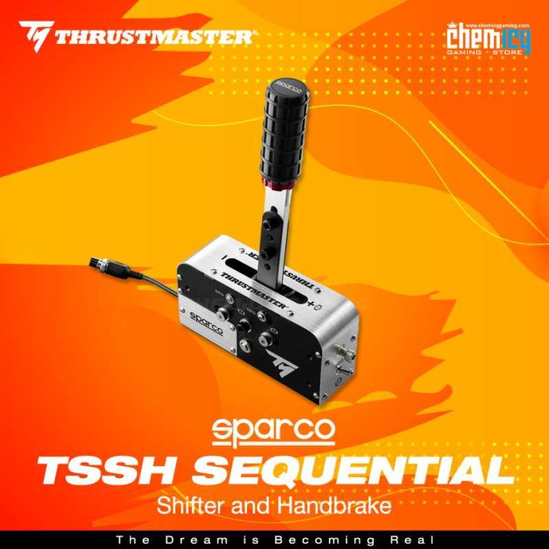 Jual Thrustmaster TSSH Sequential Shifter & Handbrake Sparco di Seller