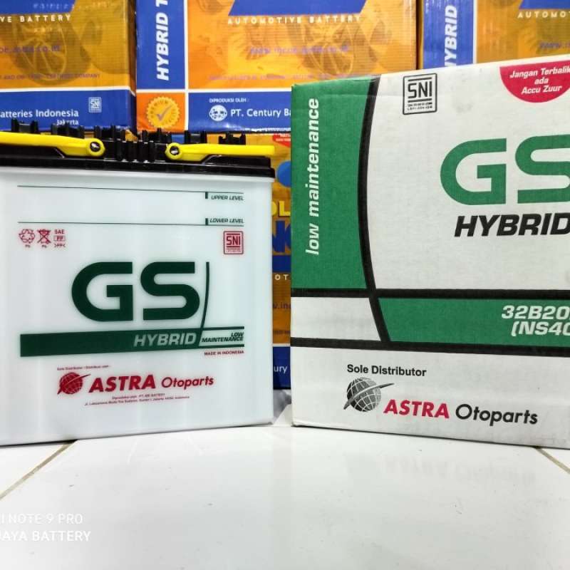 Promo Aki Gs Astra Ns40 Hybrid Avanza,Xenia,Rush,Terios,Apv,Katana
