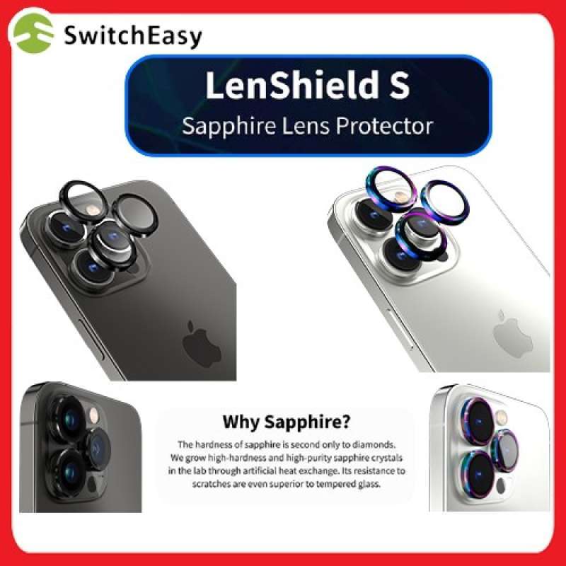 Promo Lens Camera iPhone 13 Pro Max Mini Switcheasy Lenshield S
