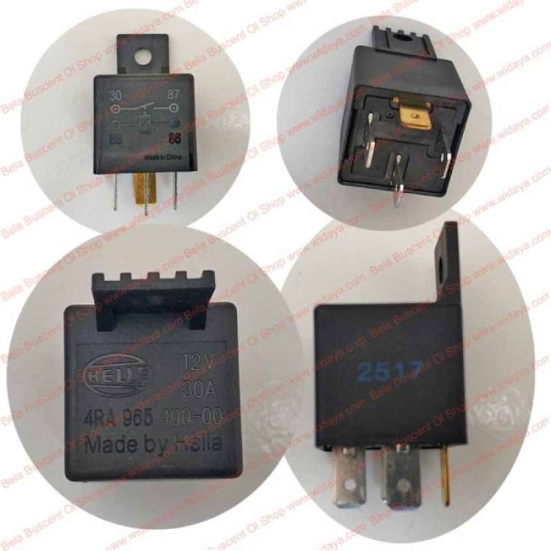 HELLA 12V 20/40 Amp SPDT RES Solid-State Relay - 931680011