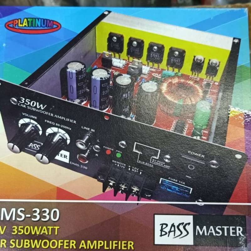 Promo Limited Kit Power Subwoofer Amplifier Dms 330 350Watt Discount