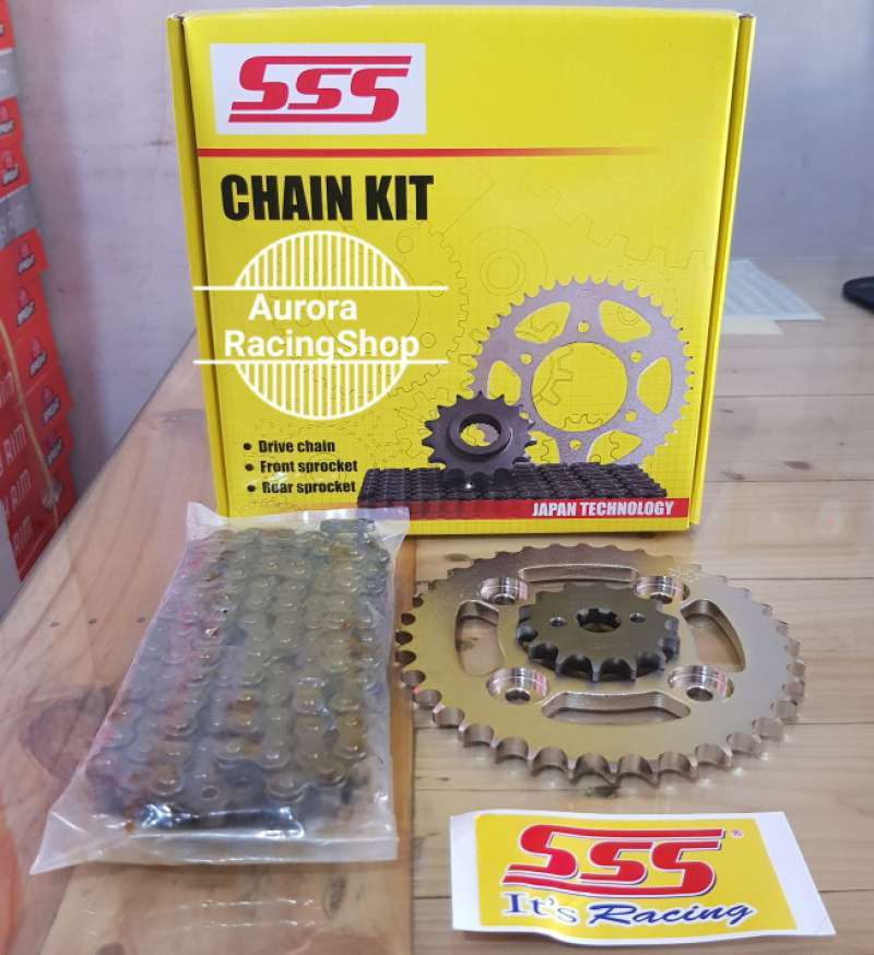 Jual Gear Set Honda Supra Fit New SSS Chain Kit di Seller TDR Autorace Kota Jakarta Selatan