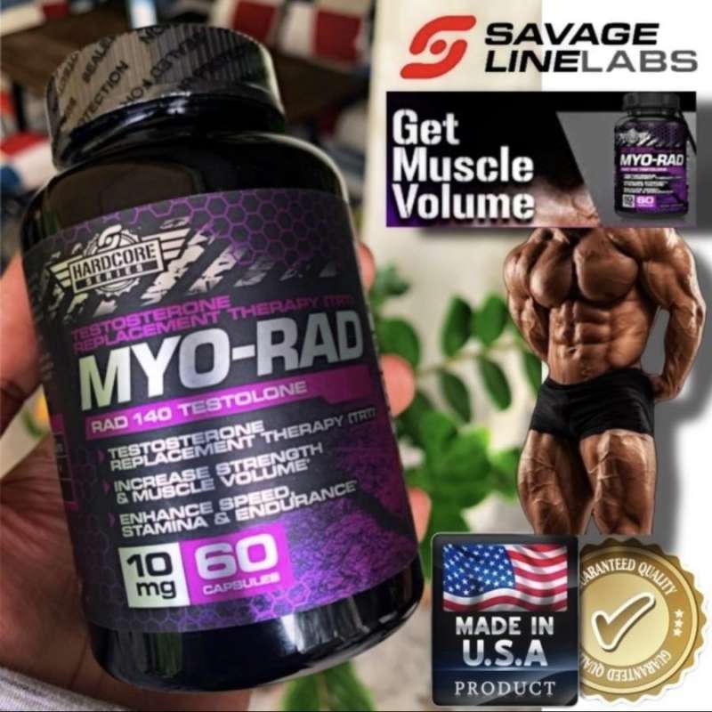 Jual [ Sarms Stack ] Savage Line Labs - Sarms Bulk 3 In 1 Bulking Stack ...