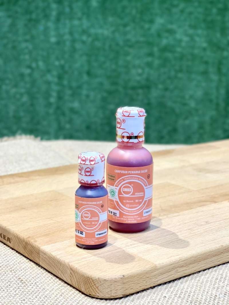 Jual Cross Food Coloring Salem Pewarna Makanan Halal 60ml di Seller Bake Plus Kota Bandung