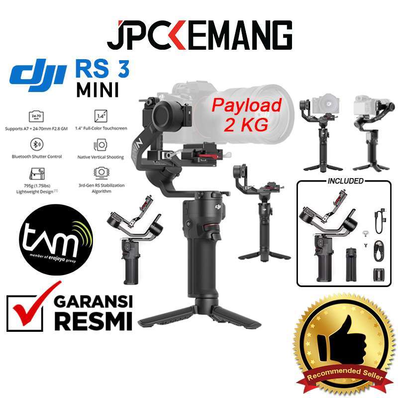 Promo Jpc Kemang Dji Rs 3 Mini Gimbal Stabilizer Kamera Dji Ronin S3 ...