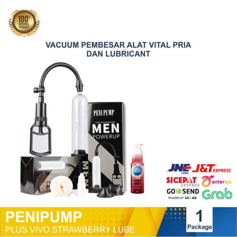Jual Paket Vacum + Pelumas - Vakum Pembesar Alat Vital Permanen Alat ...