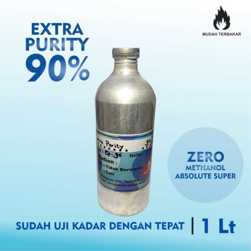 Promo Absolut Super Extra Purity 90% - Zero Methanol ( 1 Liter ) Diskon ...