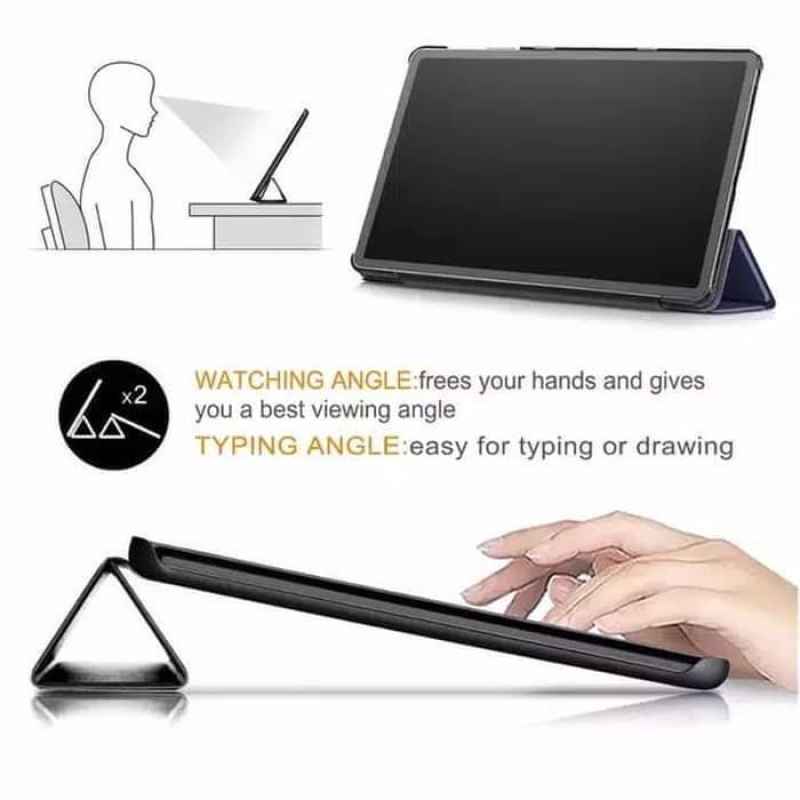 Jual Samsung Tab A 8 2019 T290 T295 leather case flip