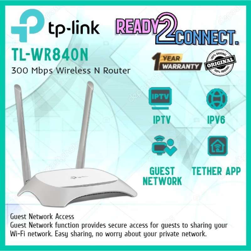 Promo TL-WR840N 300Mbps Wireless Router - Multivariasi Multicolor ...