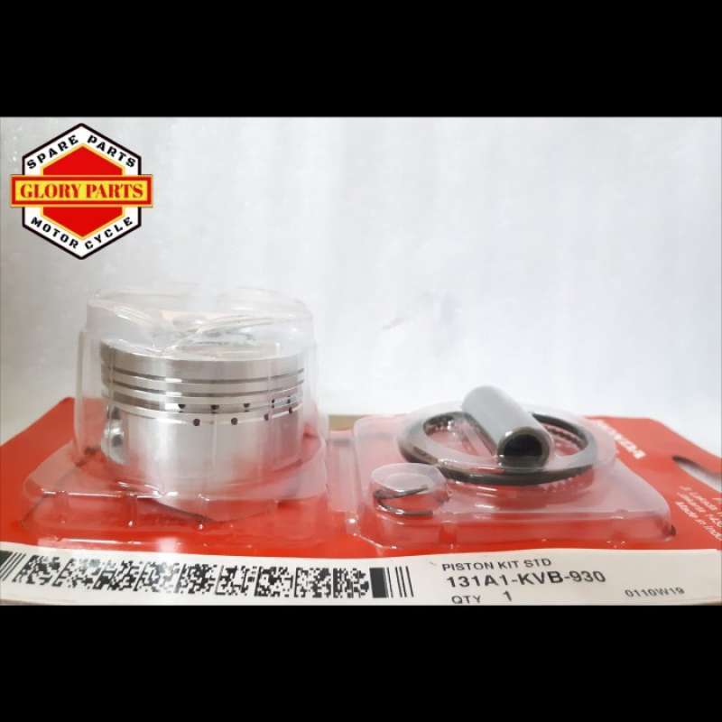 Promo PISTON KIT KVB UKURAN STANDAR ORIGINAL VARIO 110 CARBU,VARIO