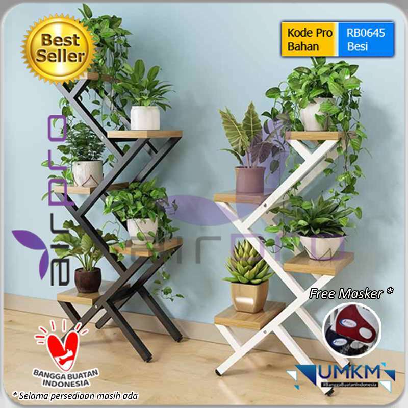 Inspirasi Rak Pot Bunga Untuk Mempercantik Koleksi Tanaman ...