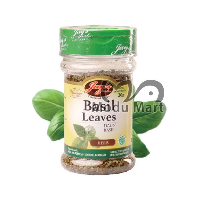 Jual Jays Kitchen Basil Leaves 20g Herbs Jay's Kitchen Daun Kemangi
