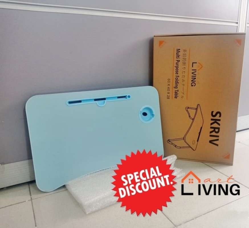 Jual Living Mart Skriv Meja Lipat Reject / Meja Serbaguna Folding Table