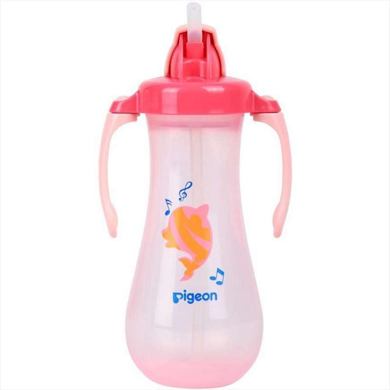 Pigeon Tall Straw Bottle Blue 300 Ml ( 26215 )