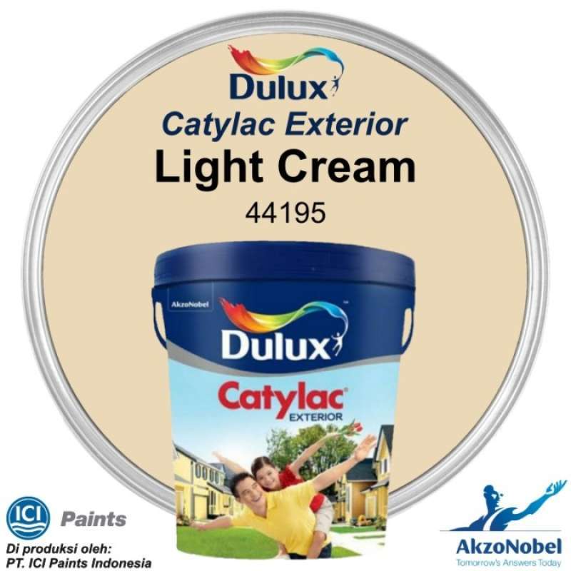 Jual CAT DULUX CATYLAC EXTERIOR 25 KG LIGHT CREAM 44195 di Seller