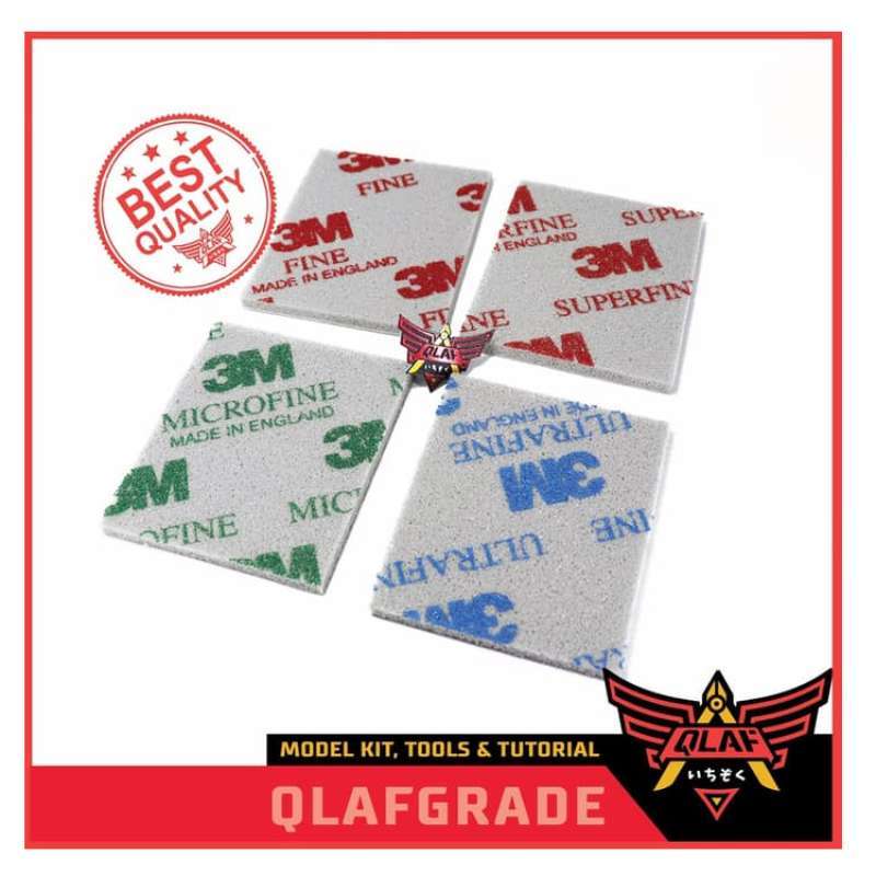 Jual Toolkit 3m amplas gundam gunpla sanding sponge toolset tools tool