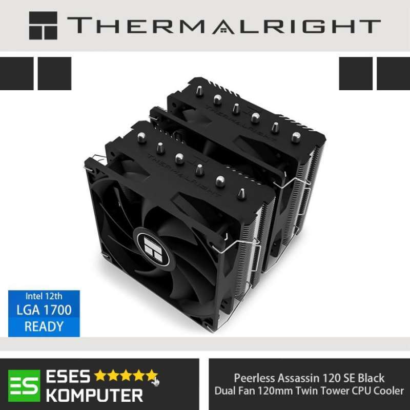 Het gebruik van de Thermalright Peerless Assassin 120 Black CPU-koeler