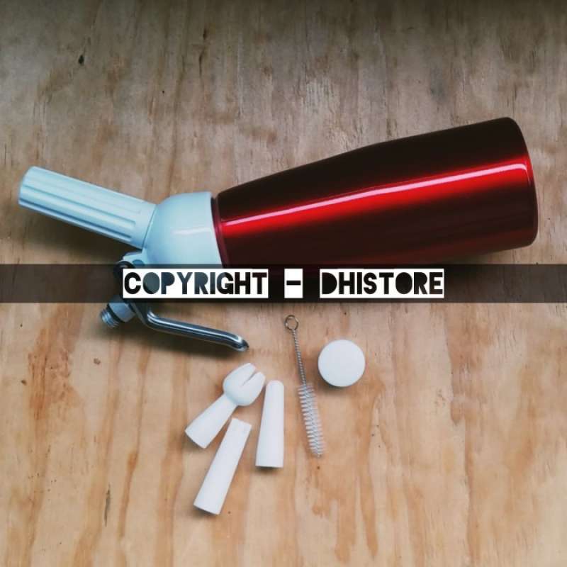 Promo Whipped Cream Dispenser Red 500 Ml Diskon 4 di Seller JOVANKA