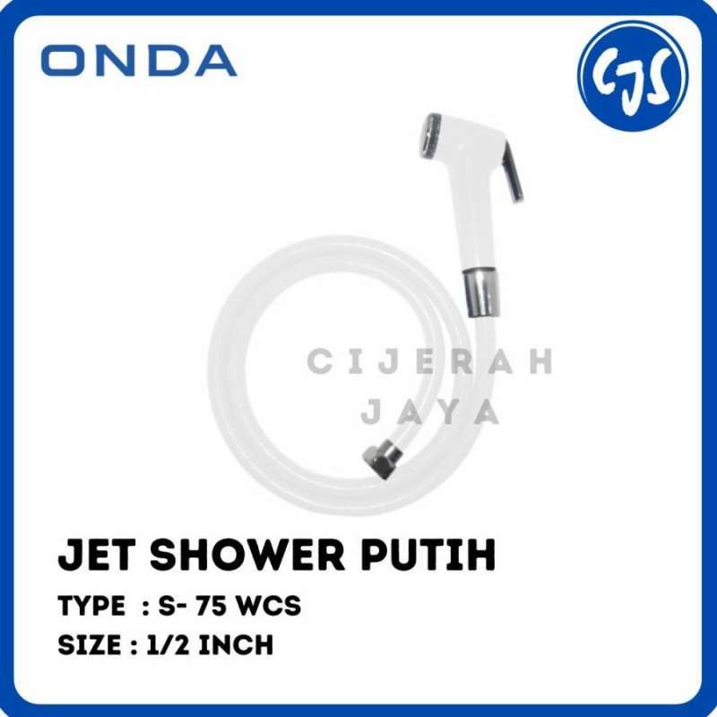 Jual Jet Shower Bidet Kloset Closet Toilet WC Onda S 75 WCS Flexibel