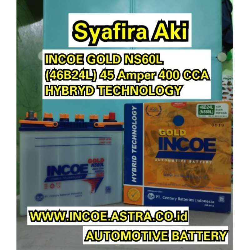 Jual BEST SALE AKI MOBIL NISSAN GRAND LIVINA INCOE GOLD ASTRA NS60L AKI