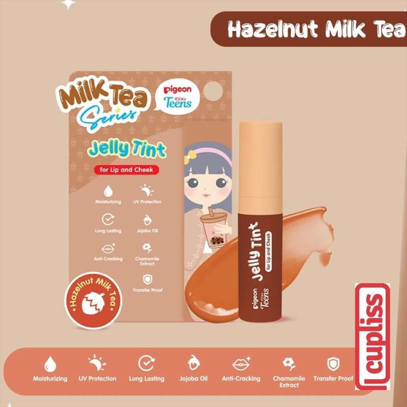 Jual Pigeon Teens Jelly Tint Lip Pelembab Bibir Hazelnut Milk Tea Di