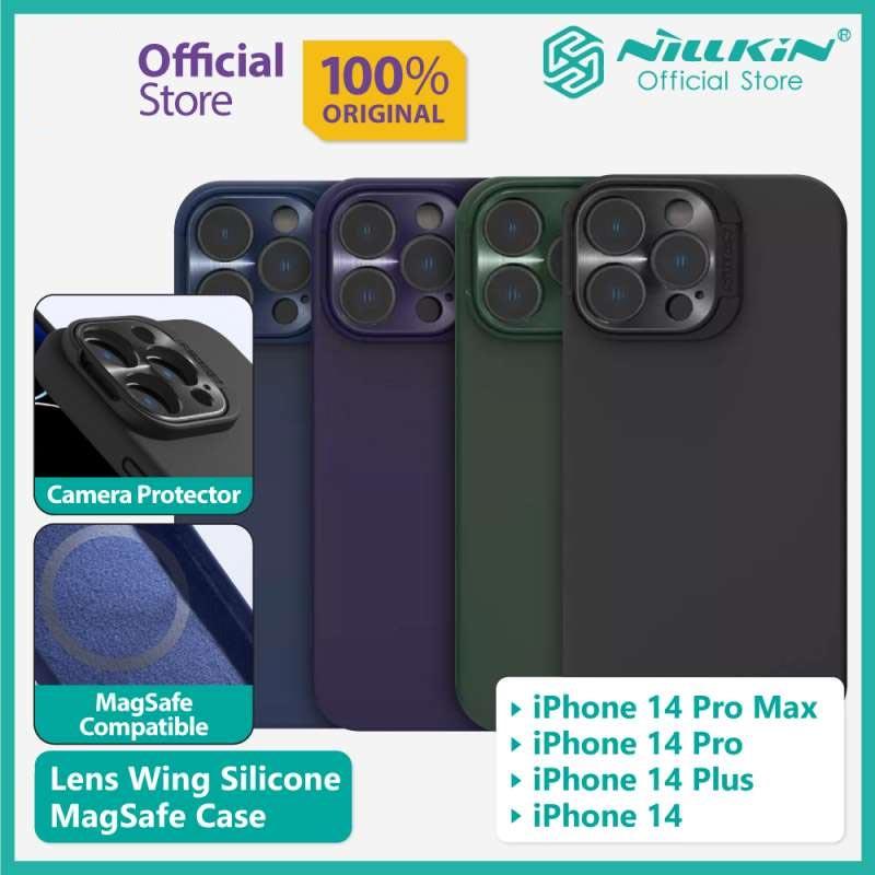 Jual Case iPhone 14 / Plus / Pro / Pro Max Nillkin Lens Wing Silicone
