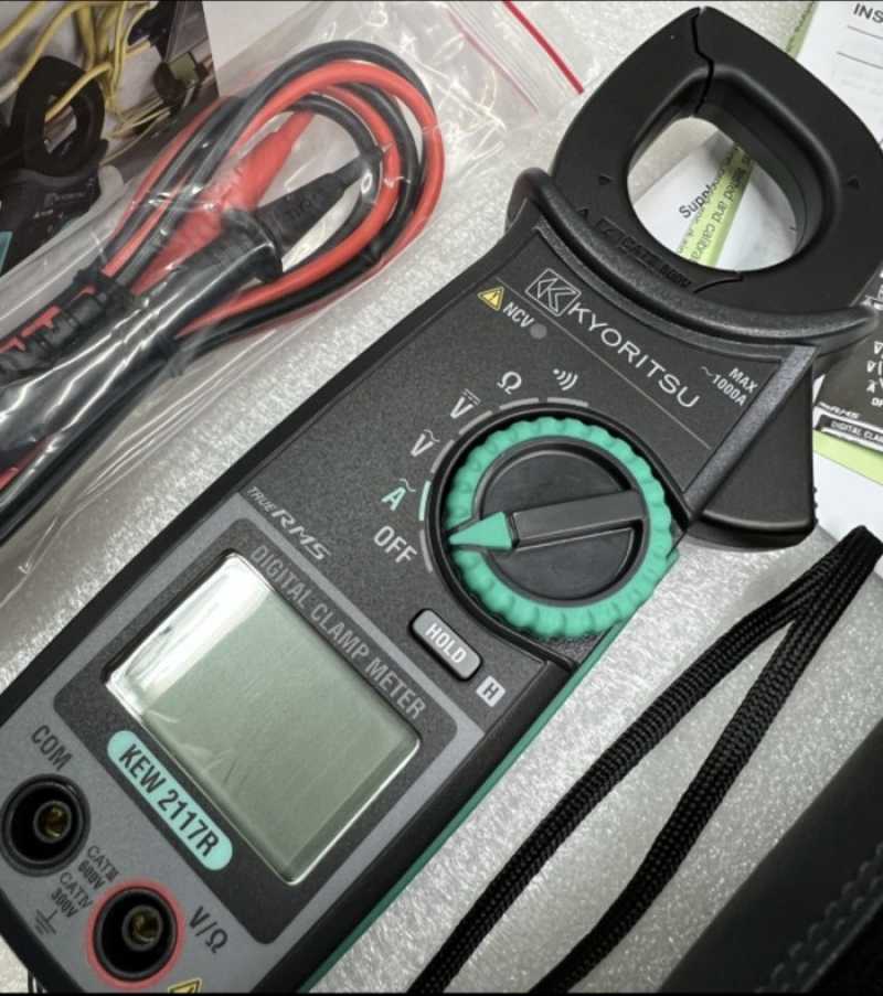 Jual Kyoritsu 2117r Tang Amper Digital Clamp Meter Tang Amper Di Seller ...