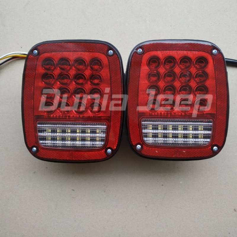 Jual Limited Lampu Stop Belakang Led Tail Light Stop Lamp Led Jeep Cj7
