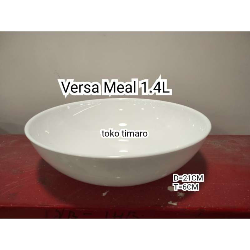 Jual Corelle Winter White Versa Meal Bowl 1.4l/mangkok Saji Di Seller