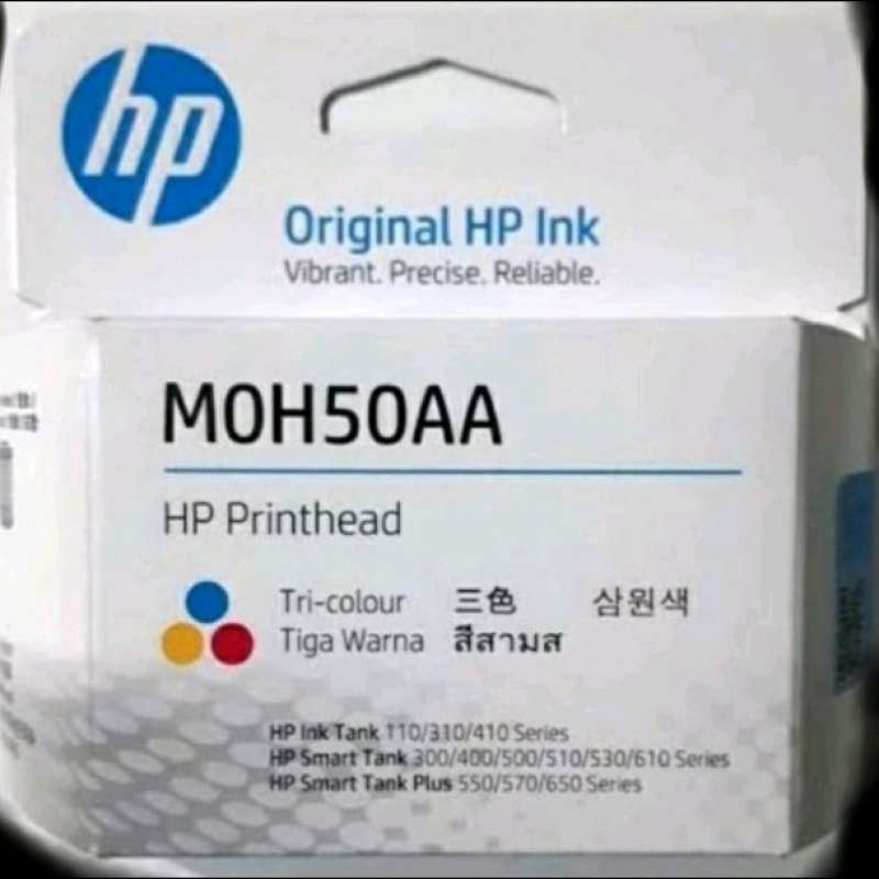 Jual HP PrintHead M0H50AA For Smart Tank dan ink Tank. Original. Color ...