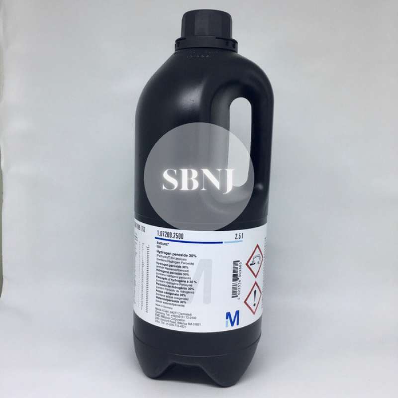 Jual Hydrogen Peroxide 30 2,5lt Merck 1.07209.2500 / Hidrogen